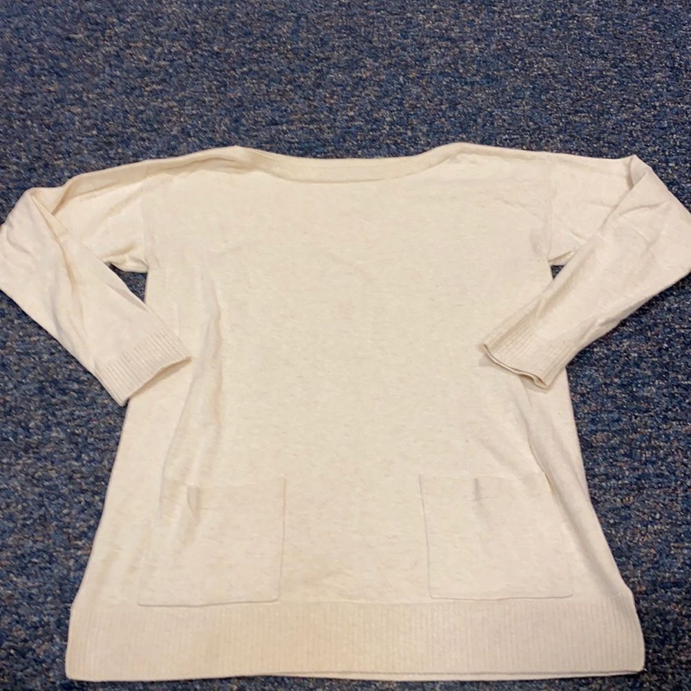 Jeanne Pierre Tan Oversized Top sz. S